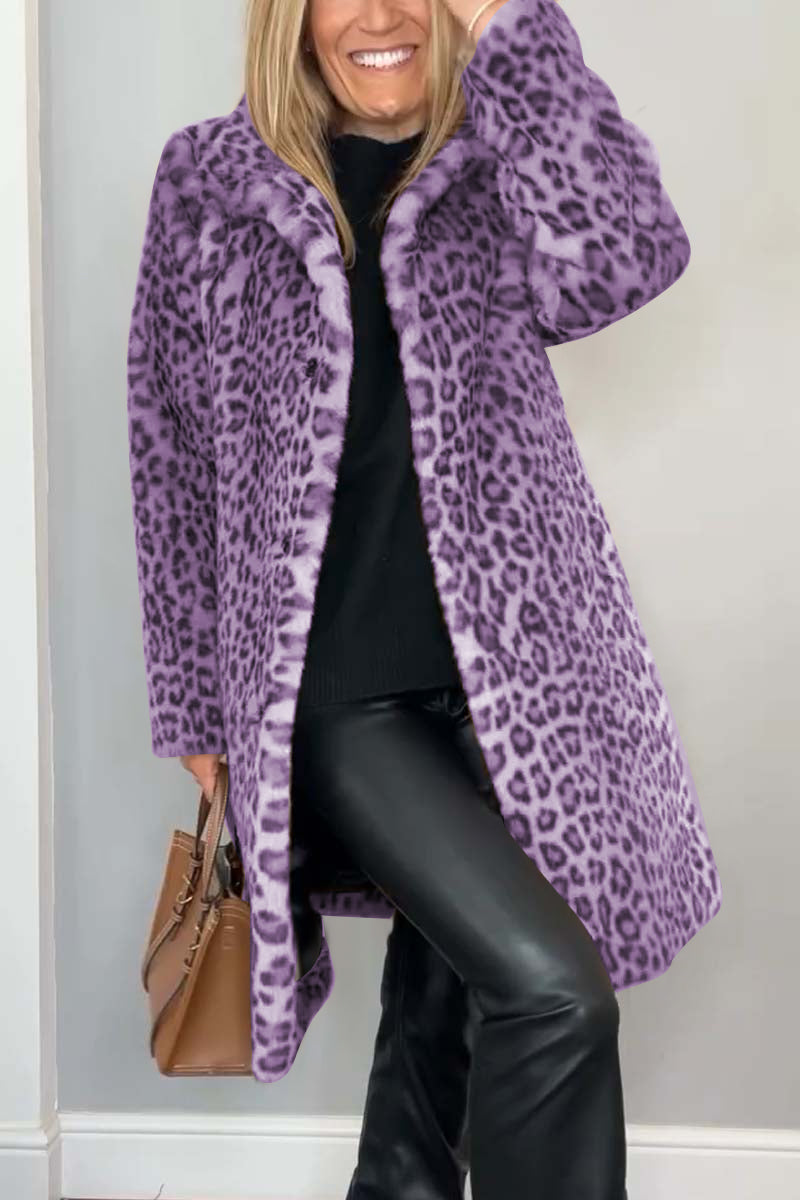SERENA | LEOPARDENPRINT WINTERMANTEL
