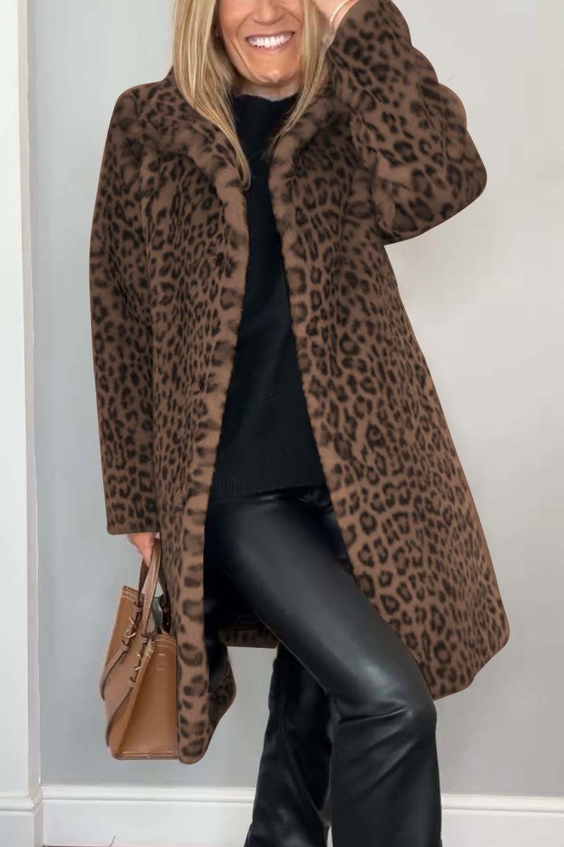 SERENA | LEOPARDENPRINT WINTERMANTEL