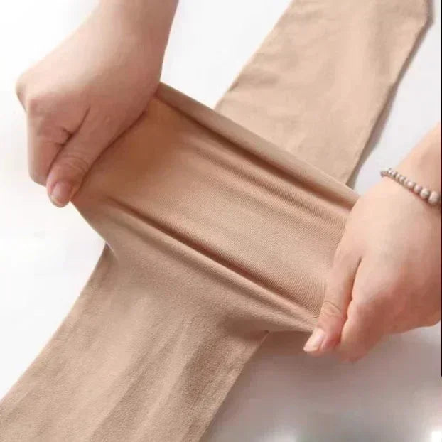 VelvetSkin™ | Dicke Strumpfhosen mit durchsichtiger Illusion