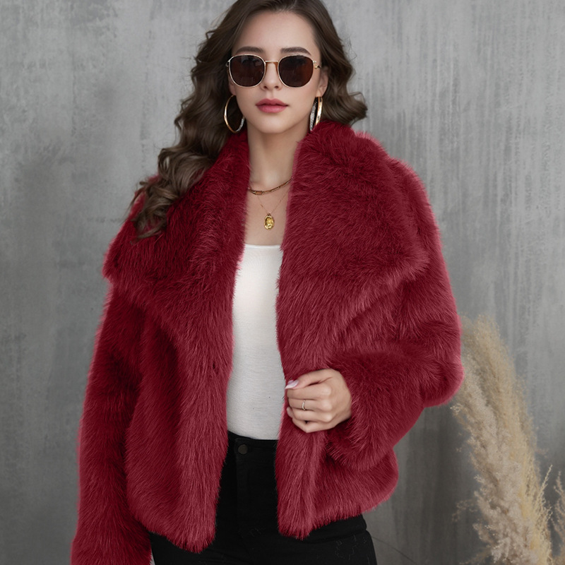Aleit WinterGlam Kunstpelzmantel