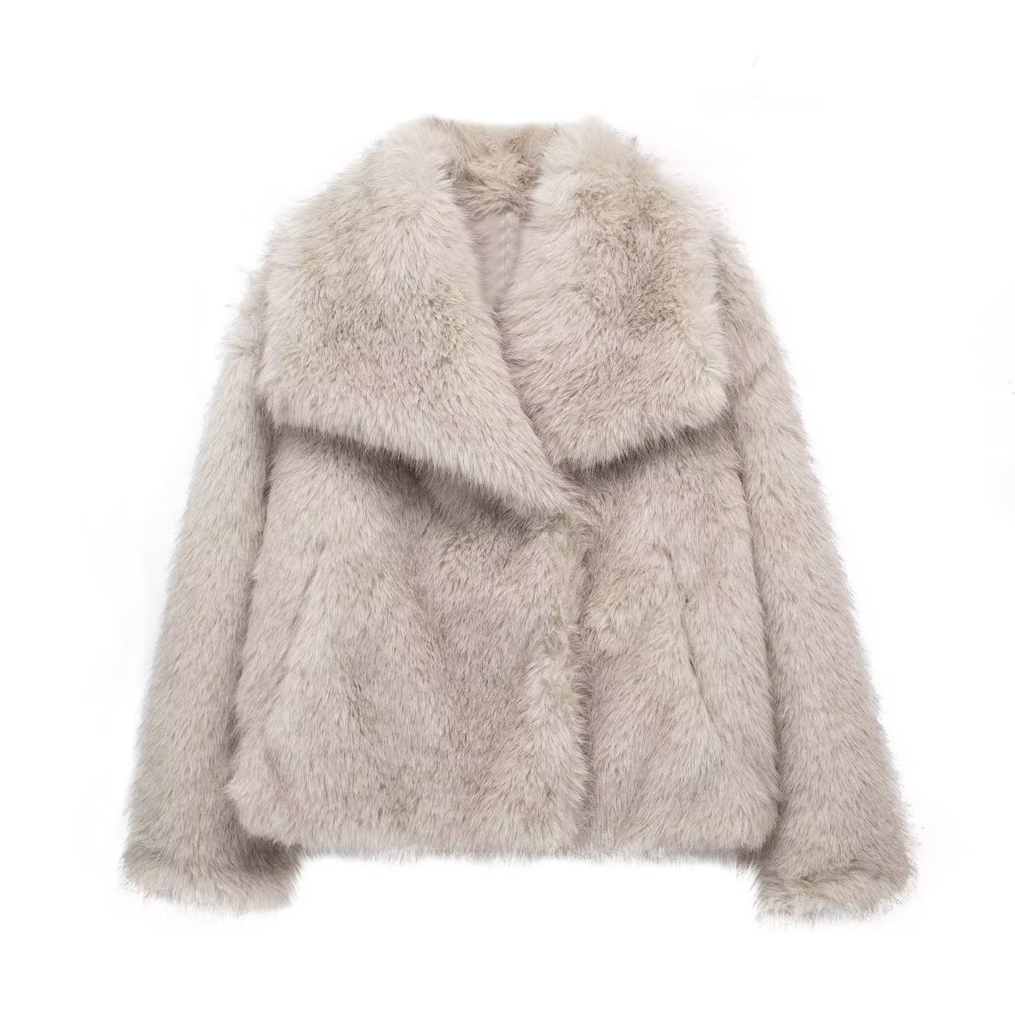 Aleit WinterGlam Kunstpelzmantel