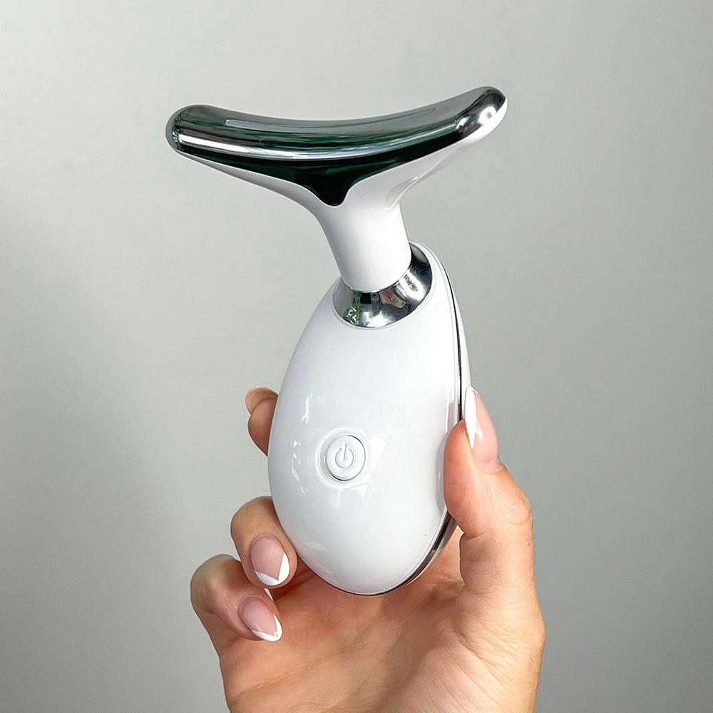 LumiLift™ | Dreifach-Lichttherapie-Massager für jugendliche, strahlende Haut