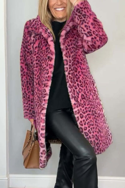 SERENA | LEOPARDENPRINT WINTERMANTEL